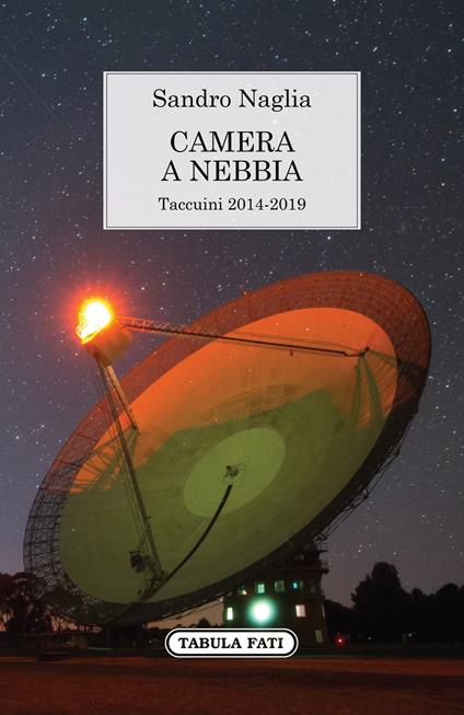 Camera a nebbia. Taccuini 2014-2019 - Sandro Naglia - copertina