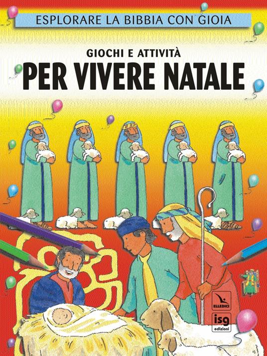 Giochi e attività per vivere Natale - Leena Lane - copertina