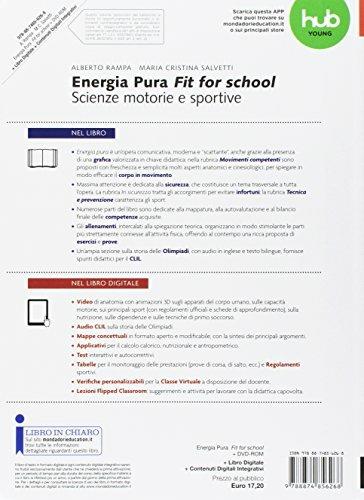  Energia pura. Fit for school. Vol. unico. Con e-book. Con espansione online. Con DVD video - 2