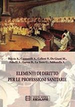 Elementi di diritto per le professioni sanitarie