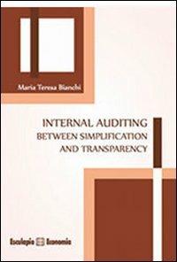Internal auditing between simplification and transparency - M. Teresa Bianchi - copertina