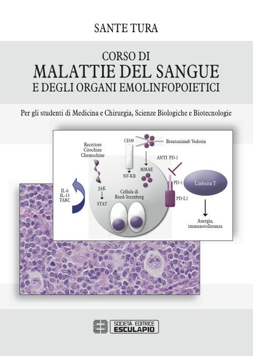 Corso di malattie del sangue e degli organi emolinfopoietici. Per gli studenti di medicina e chirurgia, scienze biologiche, biotecnologie - Sante Tura - copertina