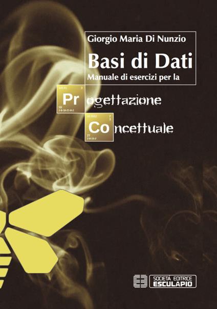 Basi di dati. Manuale di esercizi per la progettazione concettuale - Giorgio M. Di Nunzio - copertina