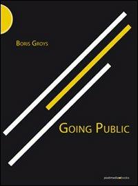 Going public - Boris Groys - copertina