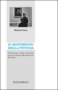 Il sentimento della pittura - Ramón Gaya - copertina