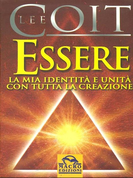 Essere. La mia identità e unità con tutta la creazione - Lee Coit - copertina