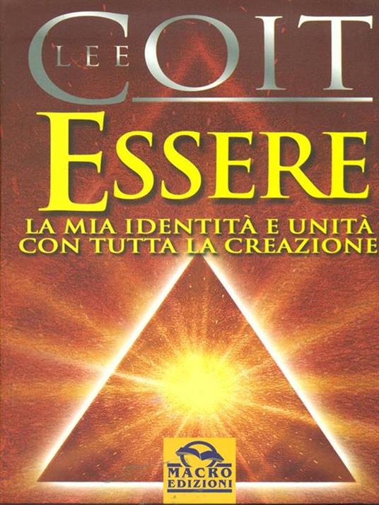 Essere. La mia identità e unità con tutta la creazione - Lee Coit - copertina