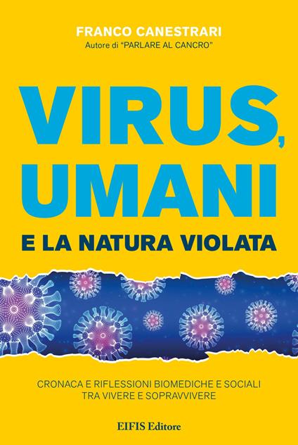 Virus, umani e la natura violata - Franco Canestrari - copertina