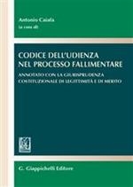 Codice dell'udienza nel processo fallimentare