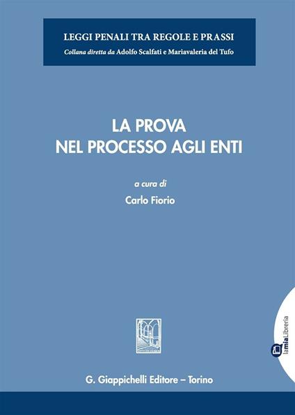 La prova nel processo agli enti - copertina