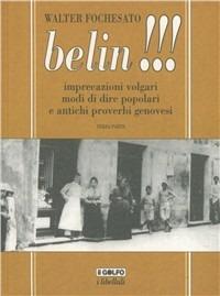 Belin!!! - Walter Fochesato - copertina