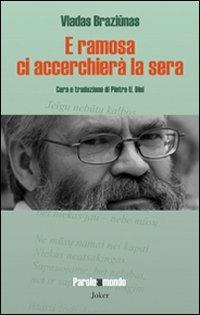 E ramosa ci accerchierà la sera - Vladas Braziunas - copertina