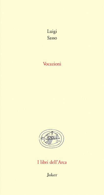 Vocazioni - Luigi Sasso - copertina
