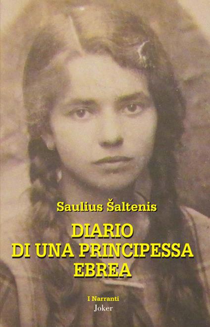 Diario di una principessa ebrea - Saulius Saltenis - copertina