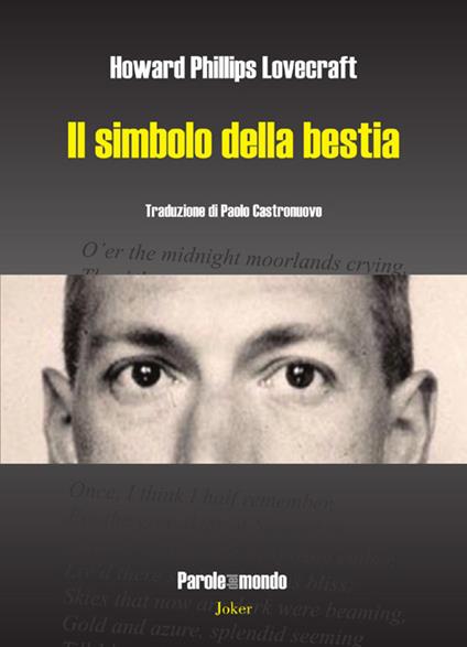 Il simbolo della bestia - Howard P. Lovecraft - copertina