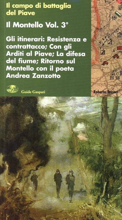 Il Montello. Vol. 3: Gli itinerari. Resistenza e contrattacco. Con gli Arditi. Ritorno al Montello con il poeta Andrea Zanzotto - Roberto Tessari - copertina