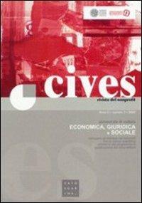 Cives. Rivista del nonprofit. Vol. 3 - copertina