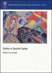 Studies in spanish syntax - copertina