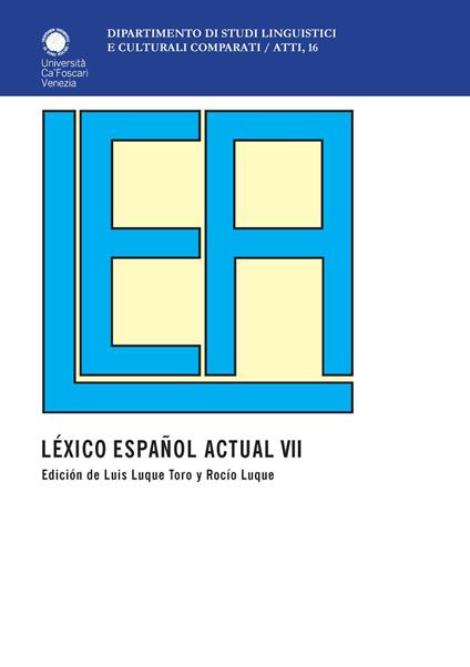 Léxico español. Actual. Vol. 7 - copertina