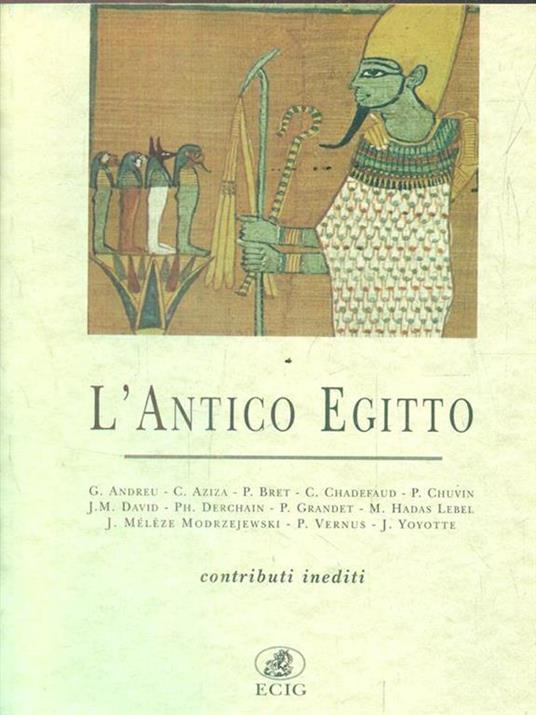 L' antico Egitto. Tre millenni di umanità - copertina