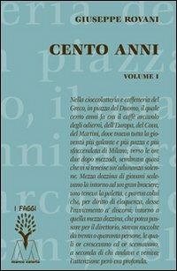 Cento anni - Giuseppe Rovani - copertina