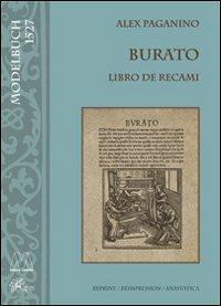 Burato. Libro di recami (rist. anast.) - Alex Paganino - copertina