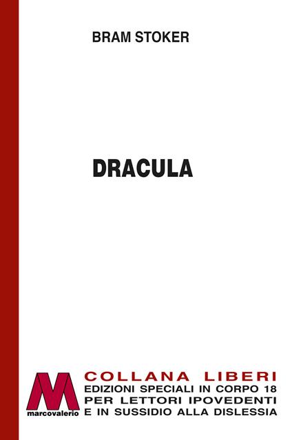 Dracula. Ediz. a caratteri grandi - Bram Stoker - copertina