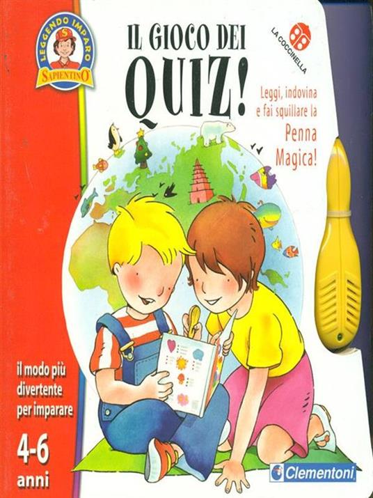 Il gioco dei quiz! - Libro - La Coccinella - Sapientino Quiz | IBS