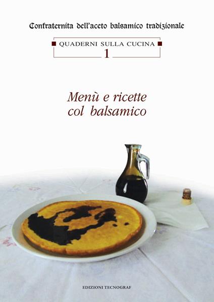 Menù e ricette col balsamico - copertina