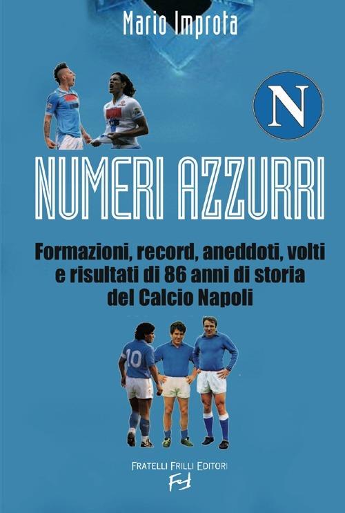 Numeri azzurri - Mario Improta - copertina