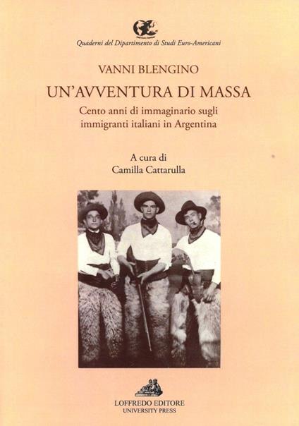 Un' avventura di massa - Vanni Blengino - copertina