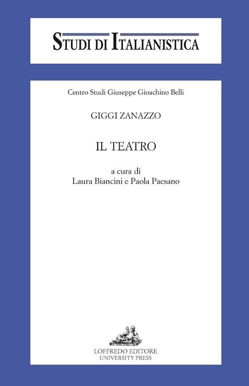 Il teatro - Giggi Zanazzo - copertina