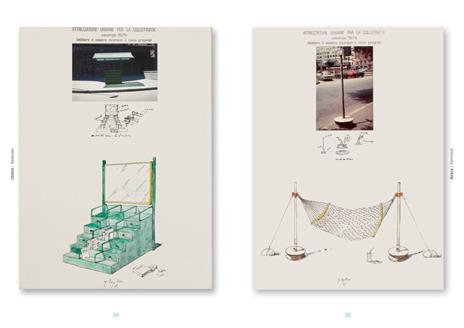 Attrezzature urbane per la collettività. Cinquantasette disegni di riconversione progettuale 1977-1979. Ediz. italiana e inglese - Ugo La Pietra - 2