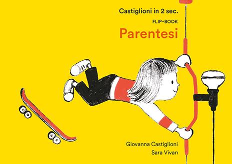 Castiglioni in 2 sec. Flip-book Parentesi. Ediz. illustrata - Giovanna Castiglioni - copertina