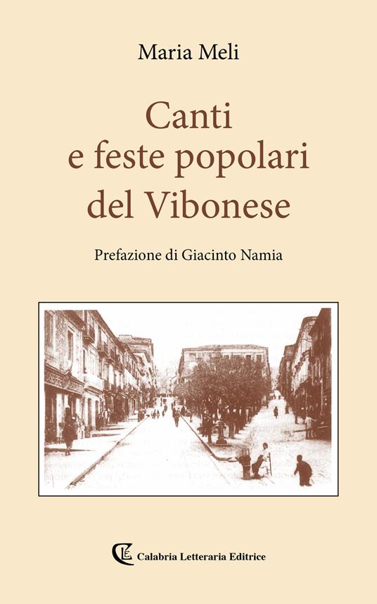 Canti e feste popolari del vibonese - Maria Meli - copertina