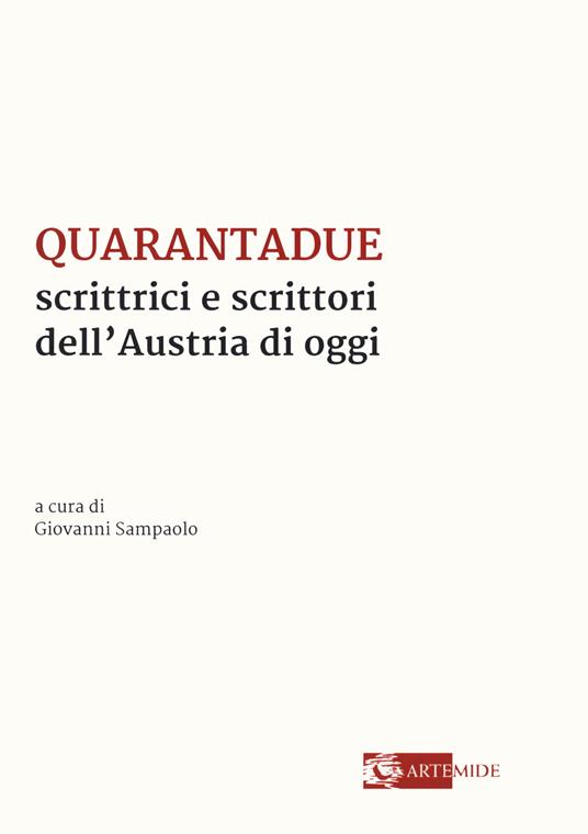 Quarantadue scrittrici e scrittori dell'Austria di oggi - copertina