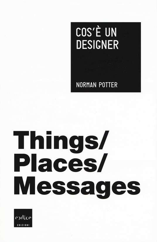 Cos'è un designer - Norman Potter - copertina