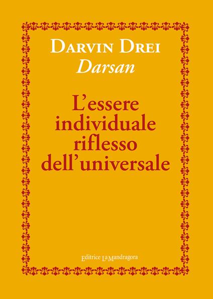 L' essere individuale riflesso dell'universale - Darsan - copertina