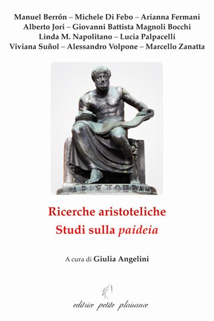 Ricerche aristoteliche. Studi sulla paideia - copertina