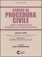 Codice di procedura civile 2006. Leggi complementari. Annotato con la giurisprudenza