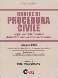 Codice di procedura civile 2006. Leggi complementari. Annotato con la giurisprudenza - copertina