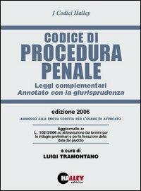 Codice di procedura penale. Leggi complementari. Annotato con la giurisprudenza - copertina