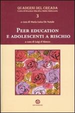 Peer education e adolescenti a rischio