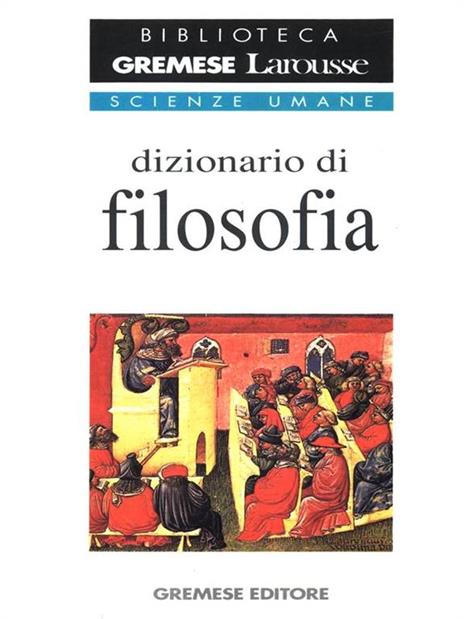 Dizionario di filosofia - Julia Didier - copertina