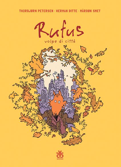Rufus volpe di città - Thorbjorn Petersen,Herman Ditte,Mardon Smet - copertina