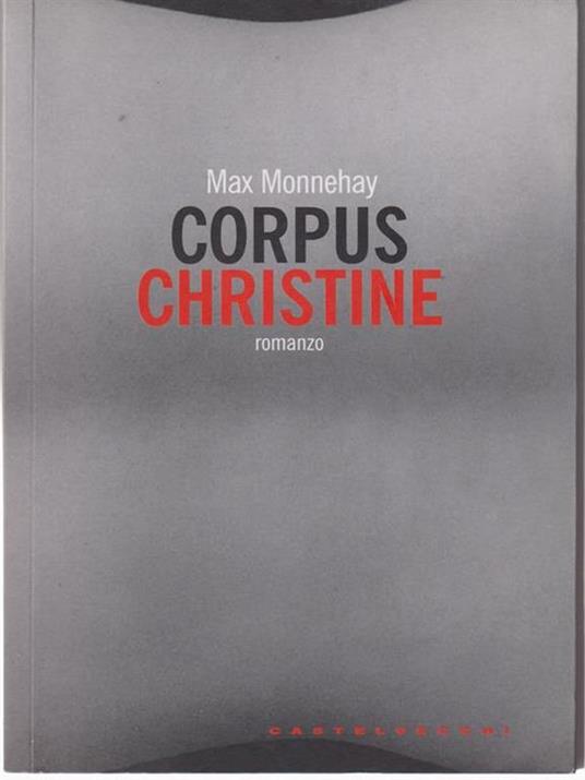 Corpus Christine - Max Monnehay - copertina