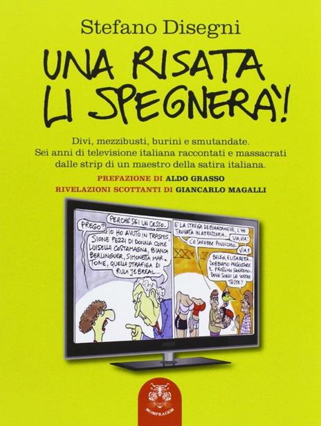 Una risata li spegnerà - Stefano Disegni - copertina