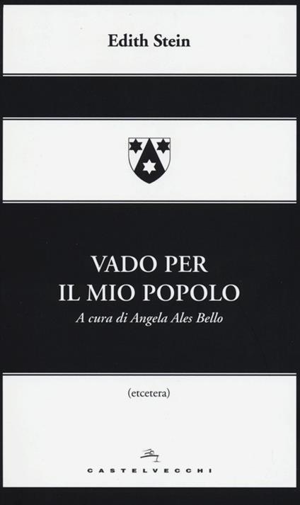 Vado per il mio popolo - Edith Stein - copertina