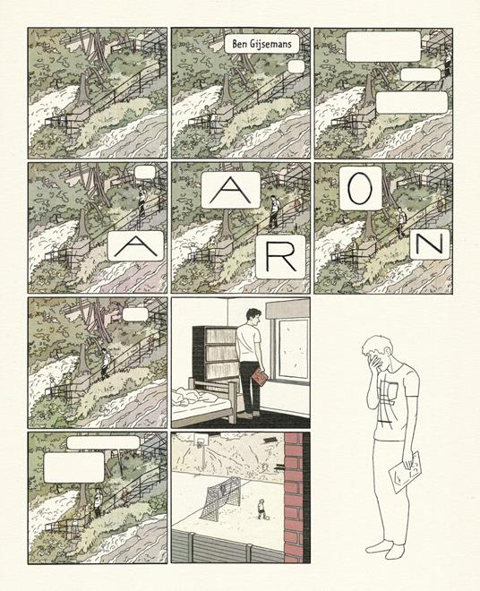 Aaron - Ben Gijsemans - copertina