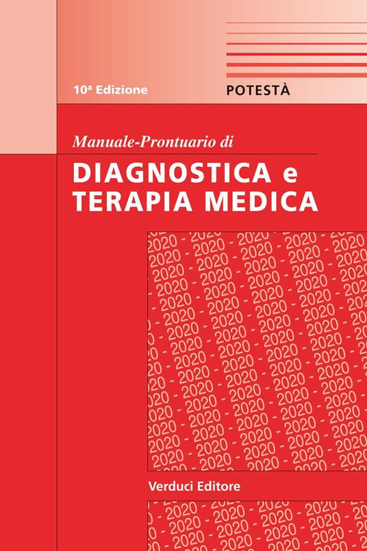 Manuale-prontuario di diagnostica e terapia medica - Pasquale Potestà - copertina